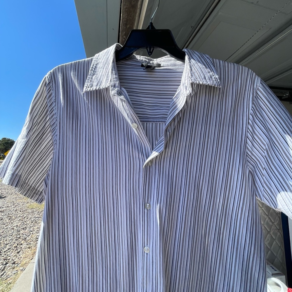 Men’s ALFANI Short Sleeve Shirt M